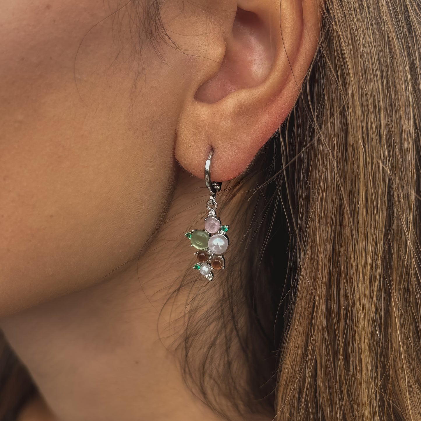 Natural Stone and Pearl Mix